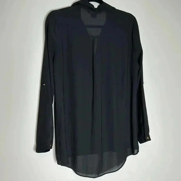 Black Sheer Primark long sleeve shirt - Picture 10 of 10